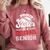 Proud Sister Of A Baseball Senior Class Of 2026 Graduation Comfort Colors Sweatshirt Orchid