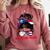 Puerto Rico Baseball Mom Messy Bun Boricua Comfort Colors Sweatshirt Orchid Puerto Rico Baseball Mom Messy Bun Boricua Comfort Colors Sweatshirt Orchid