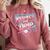 Respect The Drip Baseball Player Comfort Colors Sweatshirt Orchid Respect The Drip Baseball Player Comfort Colors Sweatshirt Orchid