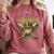 Respect The Drip Mardi Gras Baseball Ice Cream Boys Carnival Comfort Colors Sweatshirt Orchid