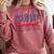 Retro Baseball Mom Mother's Day Weekend Forecast Baseball Comfort Colors Sweatshirt Orchid Retro Baseball Mom Mother's Day Weekend Forecast Baseball Comfort Colors Sweatshirt Orchid
