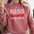 Retro Baseball Mom Mother's Day Weekend Forecast Baseball Premium Comfort Colors Sweatshirt Orchid Retro Baseball Mom Mother's Day Weekend Forecast Baseball Premium Comfort Colors Sweatshirt Orchid