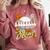 Retro Groovy Baseball Mom Family Matching Women Comfort Colors Sweatshirt Orchid