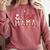 Retro Tball Mama Art Baseball Mom Softball Comfort Colors Sweatshirt Orchid Retro Tball Mama Art Baseball Mom Softball Comfort Colors Sweatshirt Orchid