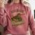 Riverside Ravagers Retro Minor League Baseball Comfort Colors Sweatshirt Orchid