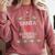 Santa Loves Baseball Moms Ugly Christmas Comfort Colors Sweatshirt Orchid Santa Loves Baseball Moms Ugly Christmas Comfort Colors Sweatshirt Orchid