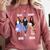Sassy Baseball Mom Sassy Classy Elegant Comfort Colors Sweatshirt Orchid