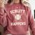 Schlitt Happens Baseball Apparel Love The Bronx Comfort Colors Sweatshirt Orchid