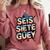 SEIS Siete Guey Baseball Drip Mexico Spanish 67 Slang Boys Comfort Colors Sweatshirt Orchid SEIS Siete Guey Baseball Drip Mexico Spanish 67 Slang Boys Comfort Colors Sweatshirt Orchid