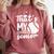 My Senior Baseball Senior Mom 2026 Baseball Senior Mama Comfort Colors Sweatshirt Orchid