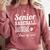 Senior Baseball Mom Class Of 2024 Baseball Player Son 2024 Comfort Colors Sweatshirt Orchid