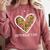 Softball Baseball Mom Valentine Leopard Heart Mother's Day Comfort Colors Sweatshirt Orchid Softball Baseball Mom Valentine Leopard Heart Mother's Day Comfort Colors Sweatshirt Orchid