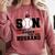 My Son Throws Harder Than Your Husband Baseball Mom Comfort Colors Sweatshirt Orchid My Son Throws Harder Than Your Husband Baseball Mom Comfort Colors Sweatshirt Orchid