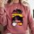 Spanish Baseball Mom Messy Bun Spain Baseball Girl Comfort Colors Sweatshirt Orchid Spanish Baseball Mom Messy Bun Spain Baseball Girl Comfort Colors Sweatshirt Orchid
