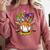 Spooky Halloween Baseball Ice Cream Dripping Six Seven 6 7 Comfort Colors Sweatshirt Orchid Spooky Halloween Baseball Ice Cream Dripping Six Seven 6 7 Comfort Colors Sweatshirt Orchid