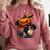 Spooky Halloween Scary Pumpkin Baseball Player Witchy Vibes Comfort Colors Sweatshirt Orchid Spooky Halloween Scary Pumpkin Baseball Player Witchy Vibes Comfort Colors Sweatshirt Orchid
