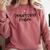 Sportsing Mom Sports Mom Baseball Mom Football Mom Comfort Colors Sweatshirt Orchid