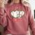 St Louis Leopard Heart Baseball Batter Boys Fan Comfort Colors Sweatshirt Orchid St Louis Leopard Heart Baseball Batter Boys Fan Comfort Colors Sweatshirt Orchid
