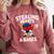 Stealing Hearts & Bases Valentine’s Day Baseball Love Comfort Colors Sweatshirt Orchid