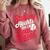 Stealing Hearts Like I Steal Bases Cute Baseball Boys Comfort Colors Sweatshirt Orchid