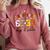 I Survived 6733 Days Baseball Football Softball 100 Days Comfort Colors Sweatshirt Orchid I Survived 6733 Days Baseball Football Softball 100 Days Comfort Colors Sweatshirt Orchid