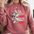 It Takes A Lot Of Sparkle To Be A Baseball Mom Comfort Colors Sweatshirt Orchid