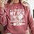 I Teach My Boy To Hit And Steal Baseball Mom Comfort Colors Sweatshirt Orchid