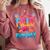 Teacher Kids Field Day 2026 Baseball Field Day Fun Day Comfort Colors Sweatshirt Orchid