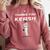 Thank You Kersh Clayton Kershaw Los Angeles Baseball MLBPA Comfort Colors Sweatshirt Orchid
