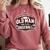 Never Underestimate An Old Man Who Plays Baseball Comfort Colors Sweatshirt Orchid