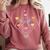 Valentine Heart Love Cute Baseball Softball Lover Sayings Comfort Colors Sweatshirt Orchid Valentine Heart Love Cute Baseball Softball Lover Sayings Comfort Colors Sweatshirt Orchid