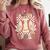 Women Kids Baseball Game Day Vibes Smile Baseball Mom Comfort Colors Sweatshirt Orchid Women Kids Baseball Game Day Vibes Smile Baseball Mom Comfort Colors Sweatshirt Orchid