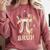 Women's Six Seven 67 Bruh 6 7 Happy Pi Day Baseball Be Irrational Comfort Colors Sweatshirt Orchid
