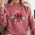 Women's Valentines Day Heart Baseball Player Sports Boys Kids Men Comfort Colors Sweatshirt Orchid Women's Valentines Day Heart Baseball Player Sports Boys Kids Men Comfort Colors Sweatshirt Orchid