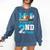 100 Days Of 2nd Grade Baseball 100th Day Of School Boys Kids Comfort Colors Sweatshirt Blue Jean 100 Days Of 2nd Grade Baseball 100th Day Of School Boys Kids Comfort Colors Sweatshirt Blue Jean
