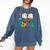 100 Days Of School Baseball Boys Kids Colorful 100th Day Comfort Colors Sweatshirt Blue Jean 100 Days Of School Baseball Boys Kids Colorful 100th Day Comfort Colors Sweatshirt Blue Jean