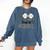 100 Days Of School Baseball Camo Boys School Teacher Comfort Colors Sweatshirt Blue Jean