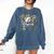 100 Days Of School Baseball Camo Camo Cap Boy School Comfort Colors Sweatshirt Blue Jean