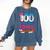 100 Days Of School Baseball Drip Bat 100th Day Of School Boy Comfort Colors Sweatshirt Blue Jean