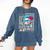 100 Days Of School Baseball Drip Ice Cream Boys Kids Comfort Colors Sweatshirt Blue Jean 100 Days Of School Baseball Drip Ice Cream Boys Kids Comfort Colors Sweatshirt Blue Jean