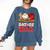 100 Days Of School Baseball Player Sports Game Teacher Kid Comfort Colors Sweatshirt Blue Jean