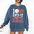 100 Days Of School Baseball Player Teacher Student Comfort Colors Sweatshirt Blue Jean