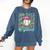 100 Days Of School Drip Baseball 100th Day Baseball School Comfort Colors Sweatshirt Blue Jean