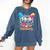 100 Days Of School Ice Cream Baseball Player For Kids Boys Comfort Colors Sweatshirt Blue Jean 100 Days Of School Ice Cream Baseball Player For Kids Boys Comfort Colors Sweatshirt Blue Jean