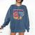 67 Ice Cream Drip Meme Baseball Comfort Colors Sweatshirt Blue Jean