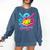 8th Birthday Baseball Ice Cream Drip 8 Years Old Girls B-Day Comfort Colors Sweatshirt Blue Jean 8th Birthday Baseball Ice Cream Drip 8 Years Old Girls B-Day Comfort Colors Sweatshirt Blue Jean