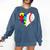 Autism Baseball Heart Autism Puzzle Baseball Mom Comfort Colors Sweatshirt Blue Jean Autism Baseball Heart Autism Puzzle Baseball Mom Comfort Colors Sweatshirt Blue Jean