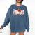 Ball Mom Bow Tie Baseball Mom Comfort Colors Sweatshirt Blue Jean Ball Mom Bow Tie Baseball Mom Comfort Colors Sweatshirt Blue Jean