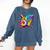 Banana Baseball 67 Ice Cream Drip Meme Comfort Colors Sweatshirt Blue Jean