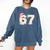 Baseball 67 Dripping Six Seven Drip Boys Gen Z Comfort Colors Sweatshirt Blue Jean Baseball 67 Dripping Six Seven Drip Boys Gen Z Comfort Colors Sweatshirt Blue Jean